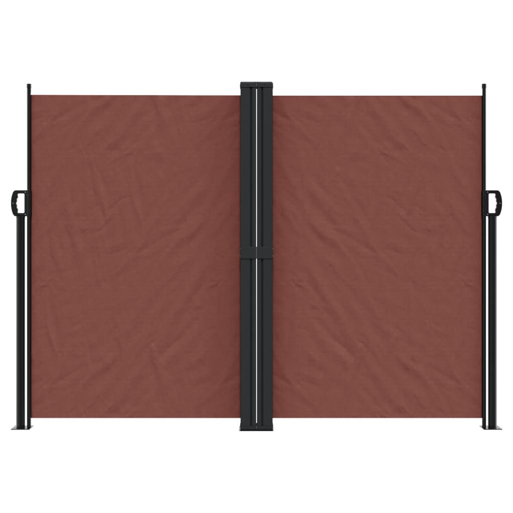 Windscherm uittrekbaar 180x600 cm bruin is nu te koop bij PeponiXL, paradijselijk wonen!