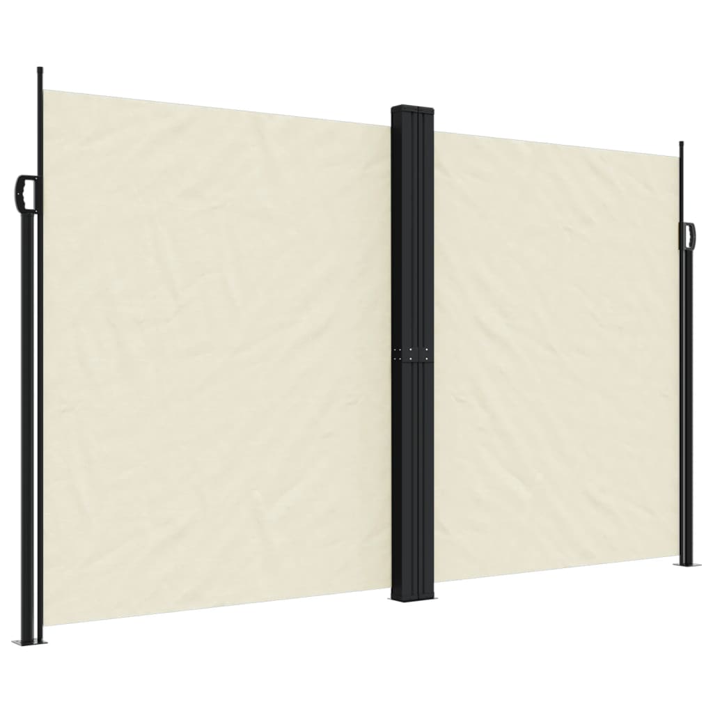 Windscherm uittrekbaar 200x600 cm crèmekleurig is nu te koop bij PeponiXL, paradijselijk wonen!