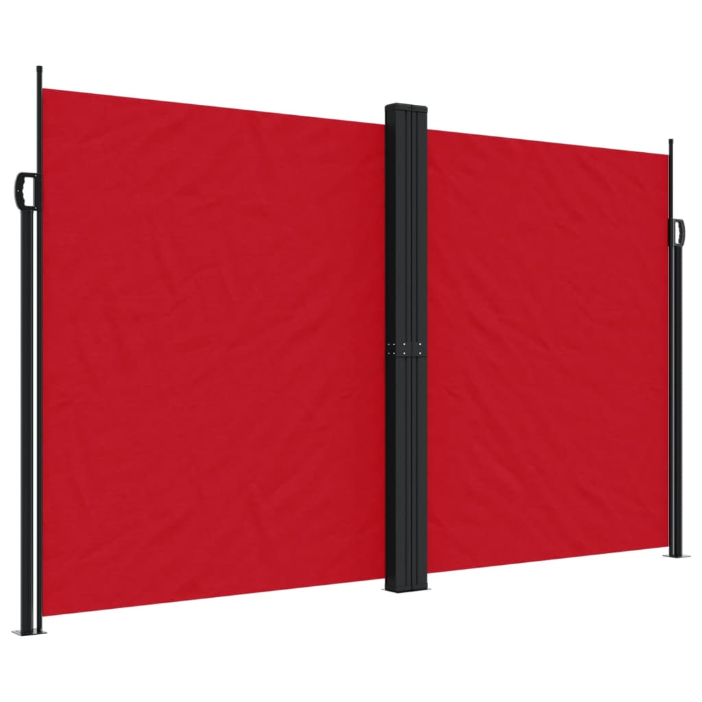 Windscherm uittrekbaar 200x600 cm rood is nu te koop bij PeponiXL, paradijselijk wonen!