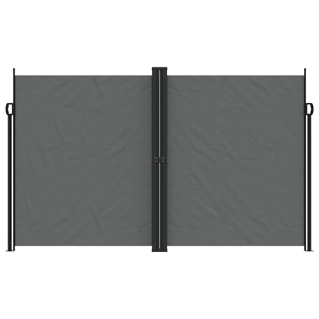 Windscherm uittrekbaar 200x600 cm antracietkleurig is nu te koop bij PeponiXL, paradijselijk wonen!