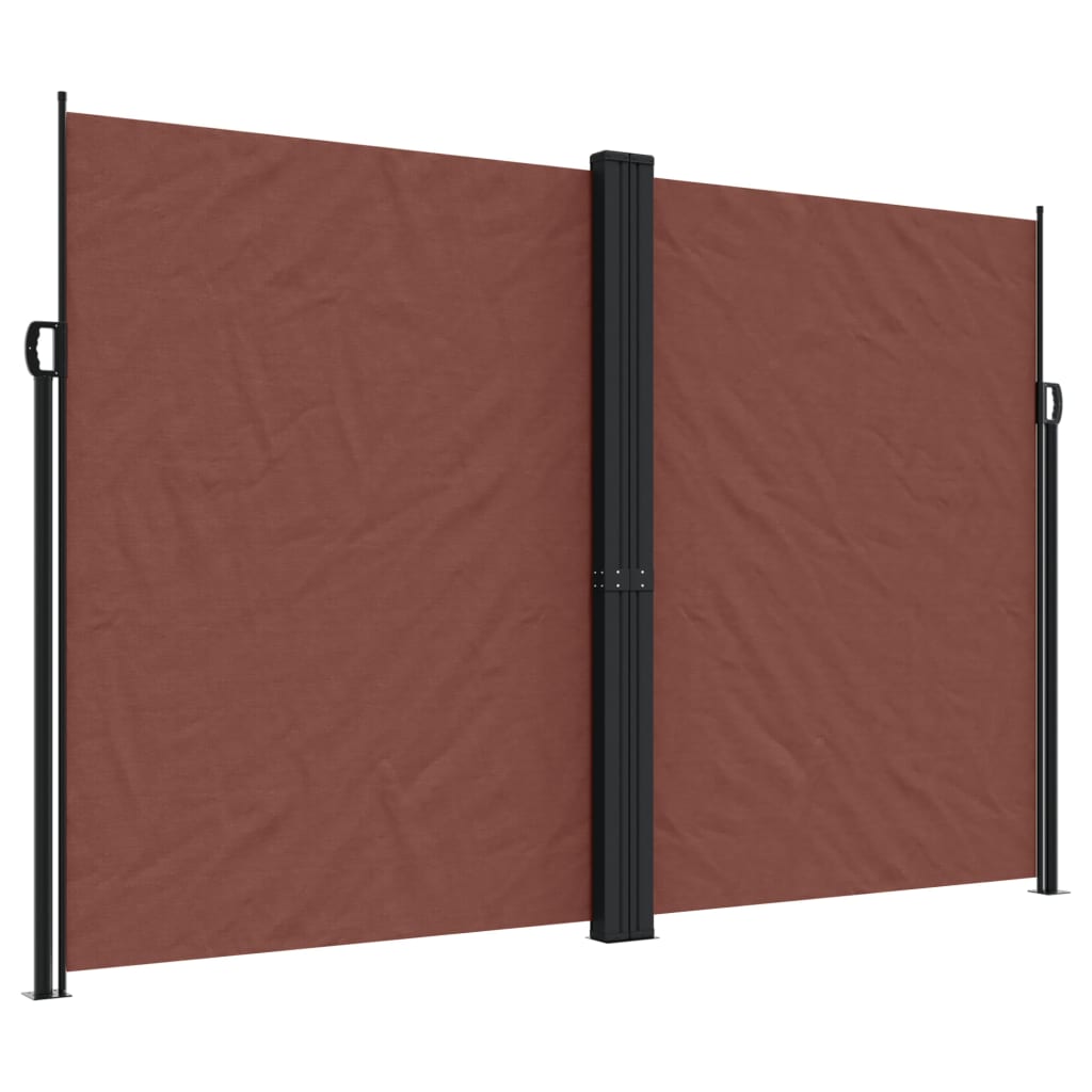 Windscherm uittrekbaar 220x600 cm bruin is nu te koop bij PeponiXL, paradijselijk wonen!