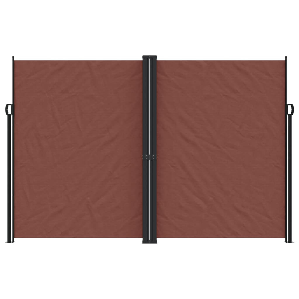 Windscherm uittrekbaar 220x600 cm bruin is nu te koop bij PeponiXL, paradijselijk wonen!