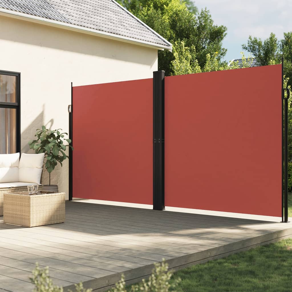Windscherm uittrekbaar 220x600 cm terracotta is nu te koop bij PeponiXL, paradijselijk wonen!