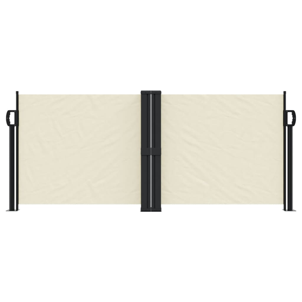 Windscherm uittrekbaar 100x1000 cm crème is nu te koop bij PeponiXL, paradijselijk wonen!