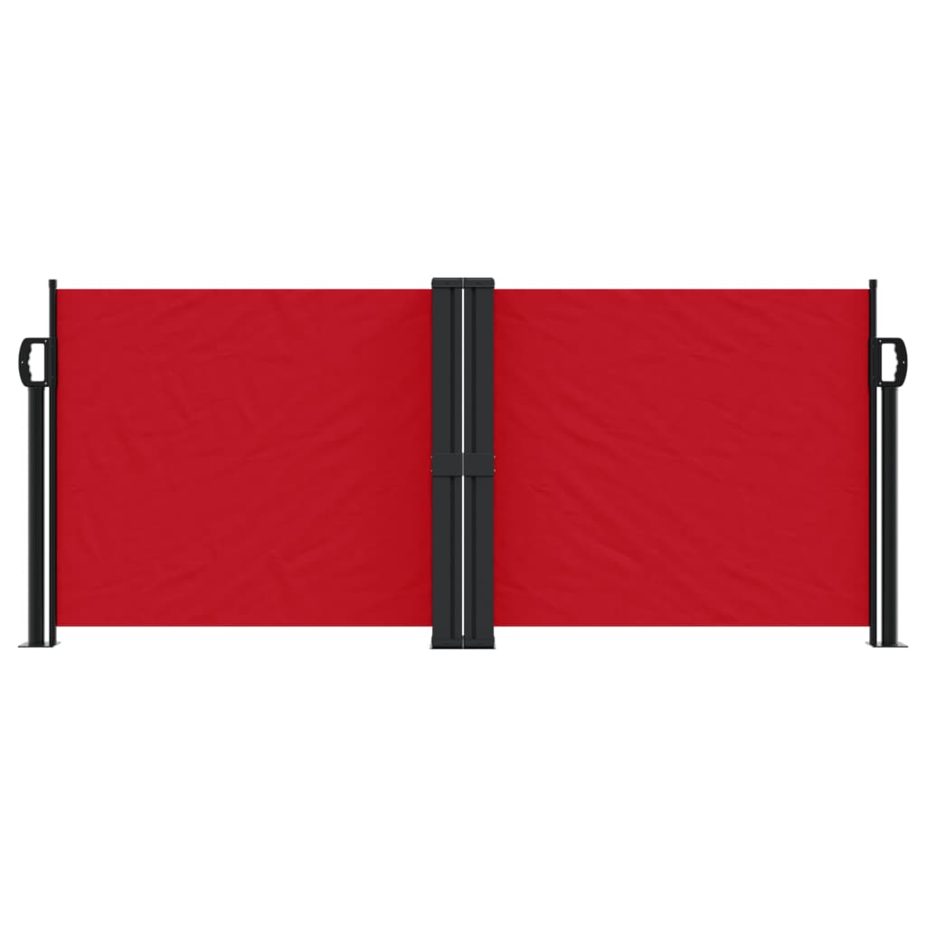 Windscherm uittrekbaar 100x1000 cm rood is nu te koop bij PeponiXL, paradijselijk wonen!