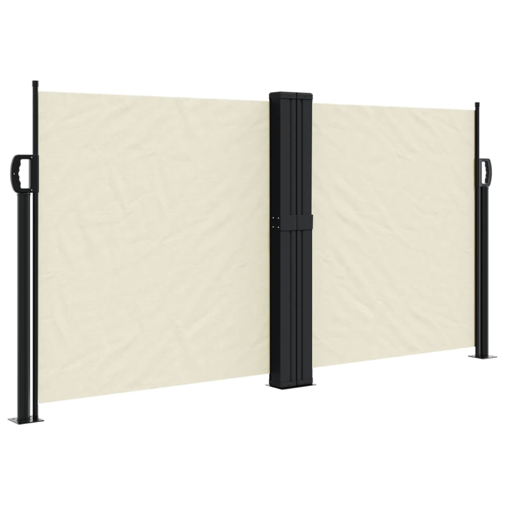 Windscherm uittrekbaar 120x1000 cm crème is nu te koop bij PeponiXL, paradijselijk wonen!