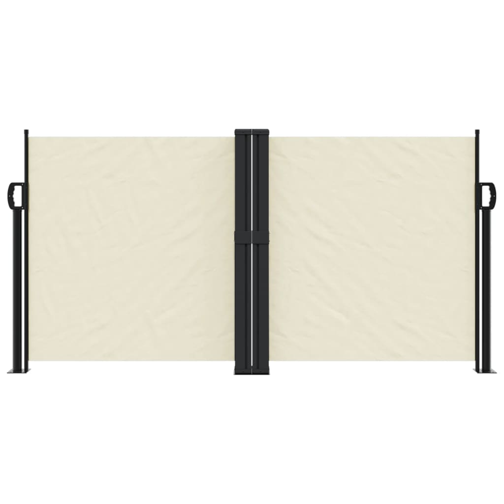 Windscherm uittrekbaar 120x1000 cm crème is nu te koop bij PeponiXL, paradijselijk wonen!