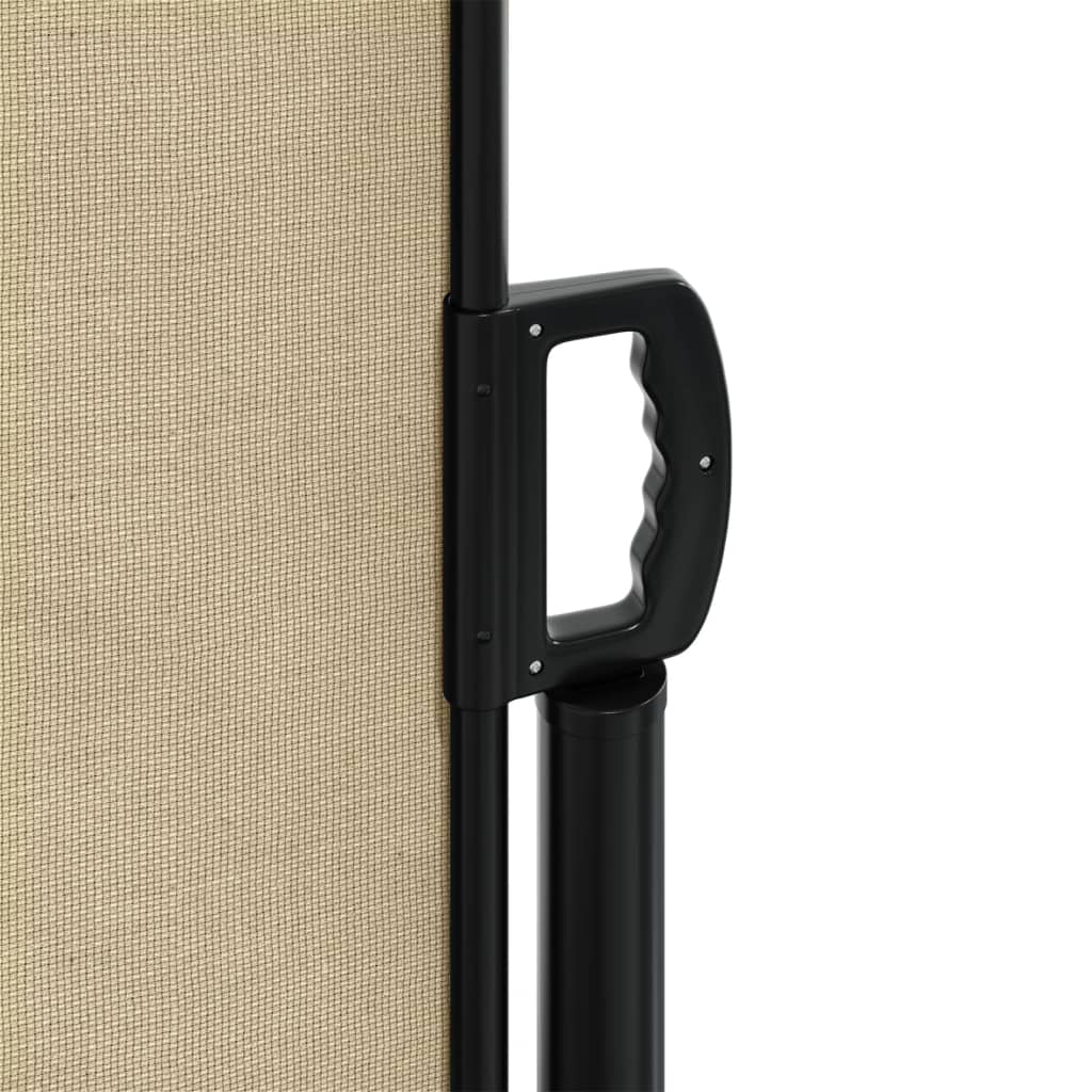 Windscherm uittrekbaar 120x1000 cm beige is nu te koop bij PeponiXL, paradijselijk wonen!