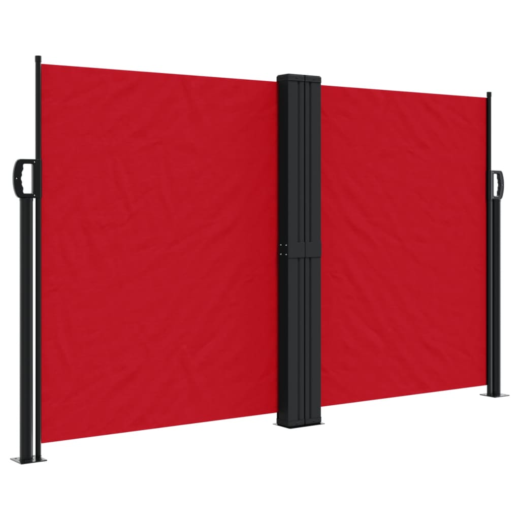 Windscherm uittrekbaar 140x1000 cm rood is nu te koop bij PeponiXL, paradijselijk wonen!
