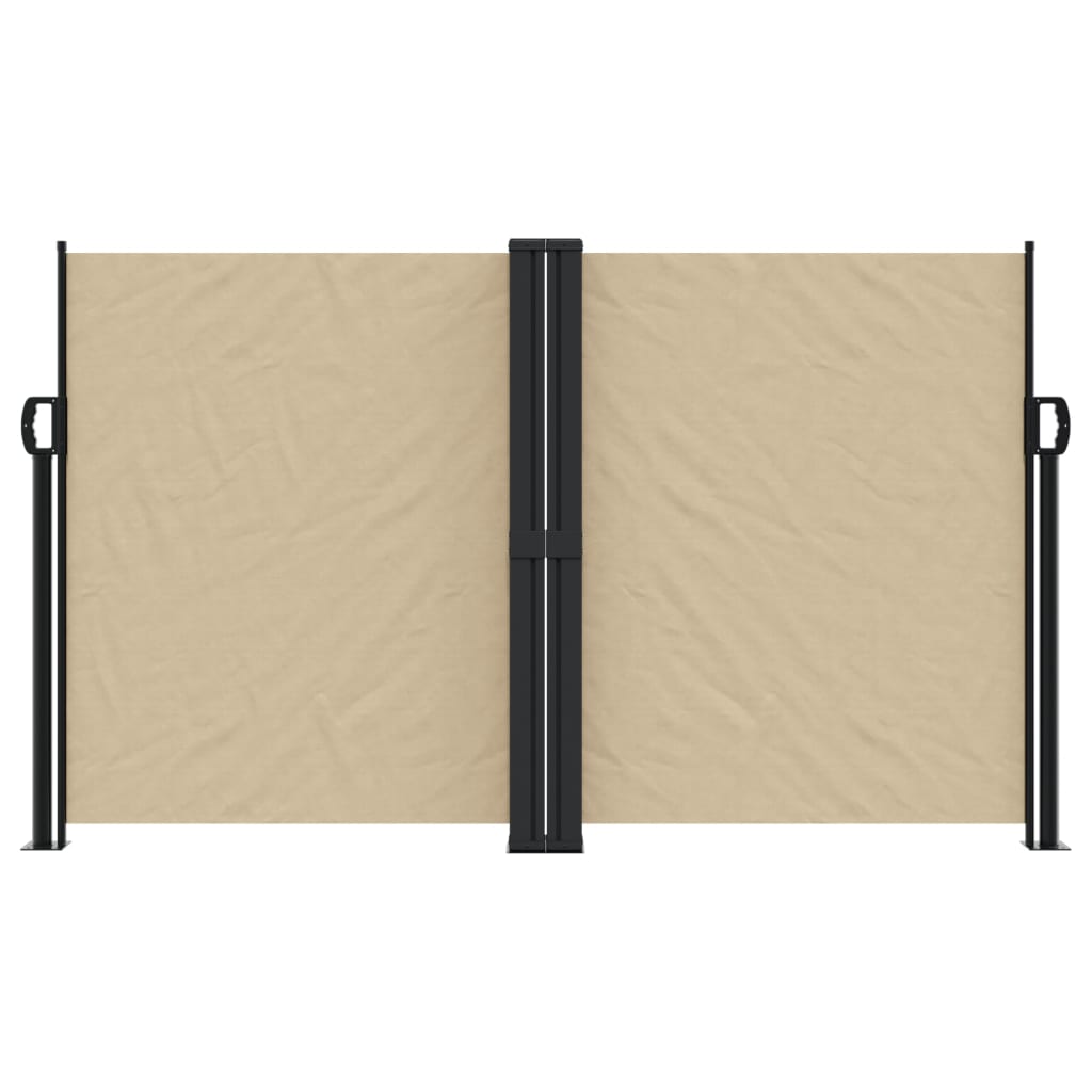 Windscherm uittrekbaar 140x1000 cm beige is nu te koop bij PeponiXL, paradijselijk wonen!