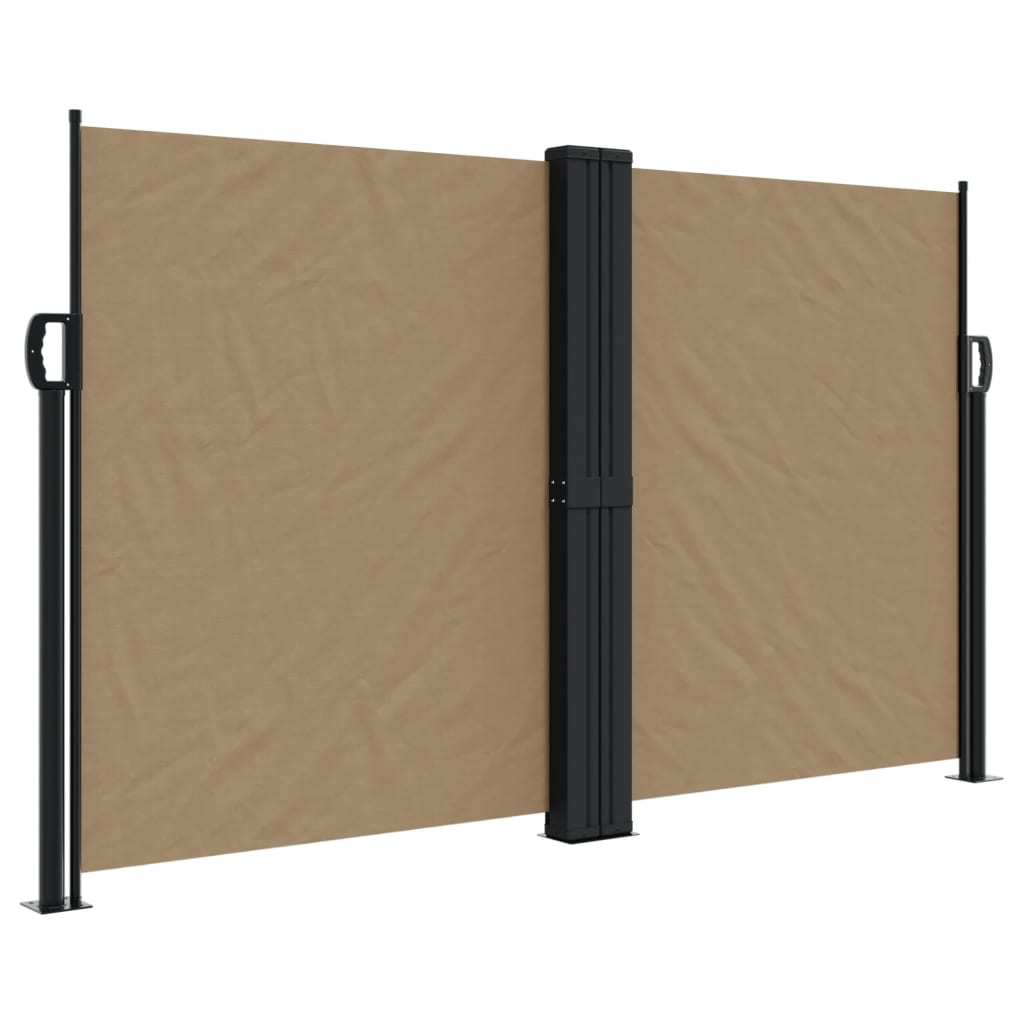 Windscherm uittrekbaar 140x1000 cm taupe is nu te koop bij PeponiXL, paradijselijk wonen!
