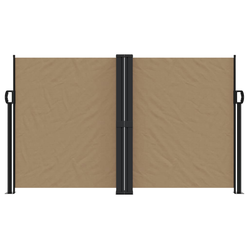 Windscherm uittrekbaar 140x1000 cm taupe is nu te koop bij PeponiXL, paradijselijk wonen!