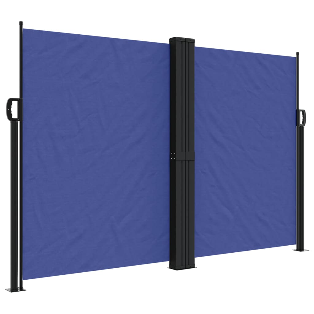 Windscherm uittrekbaar 160x1000 cm blauw is nu te koop bij PeponiXL, paradijselijk wonen!