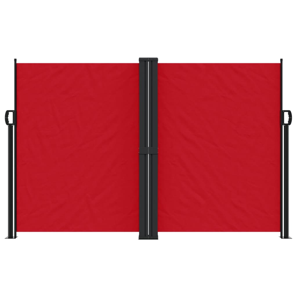 Windscherm uittrekbaar 160x1000 cm rood is nu te koop bij PeponiXL, paradijselijk wonen!