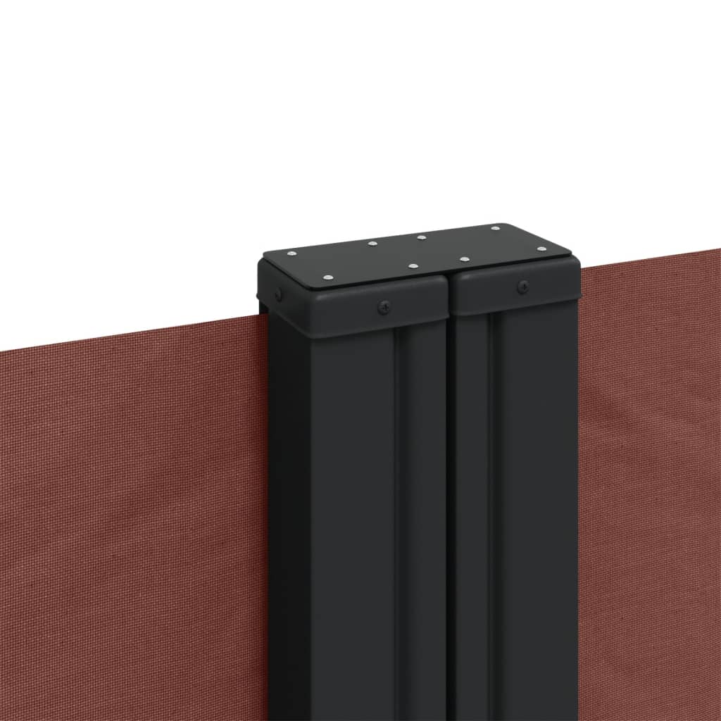 Windscherm uittrekbaar 160x1000 cm bruin is nu te koop bij PeponiXL, paradijselijk wonen!