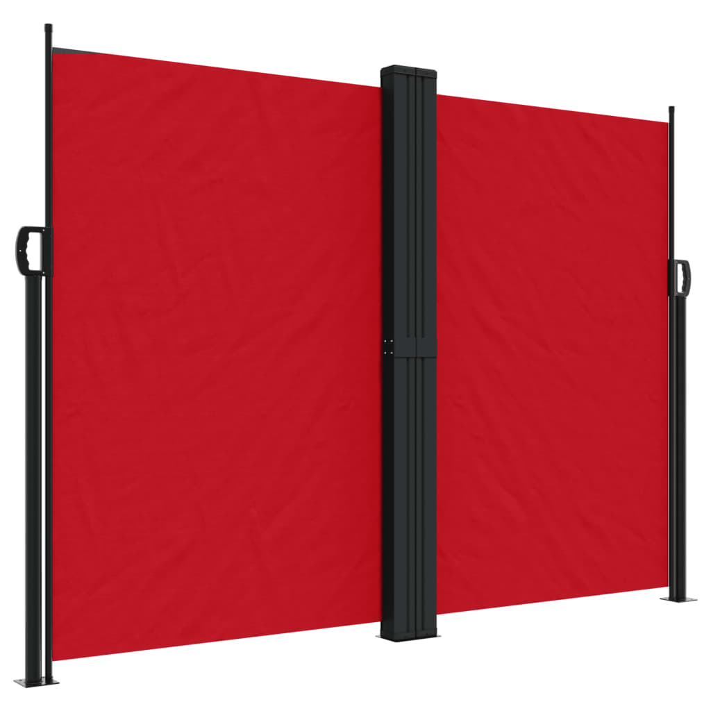 Windscherm uittrekbaar 180x1000 cm rood is nu te koop bij PeponiXL, paradijselijk wonen!