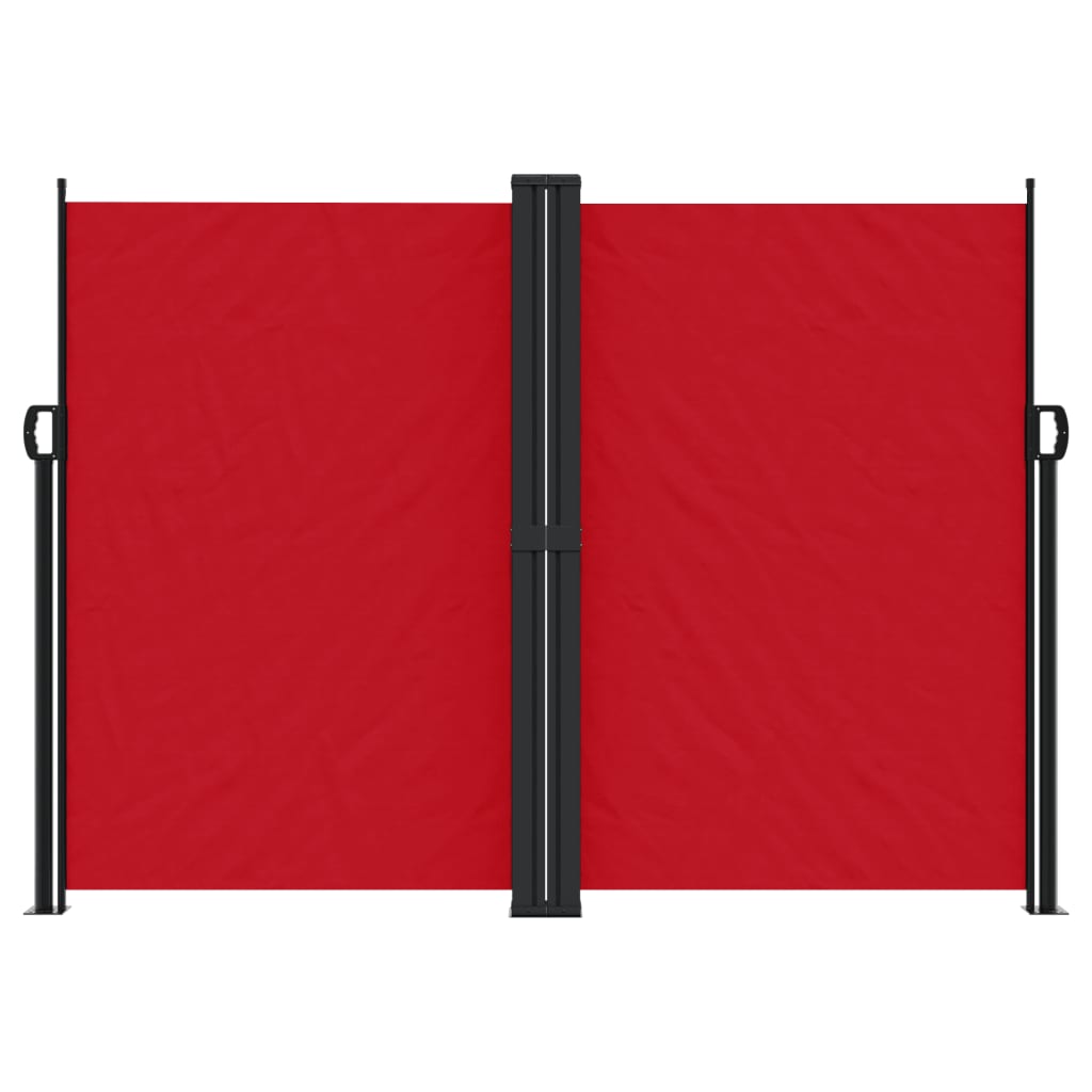 Windscherm uittrekbaar 180x1000 cm rood is nu te koop bij PeponiXL, paradijselijk wonen!