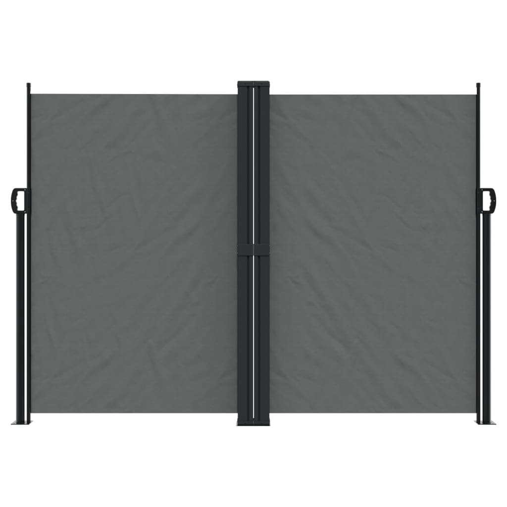 Windscherm uittrekbaar 180x1000 cm antracietkleurig is nu te koop bij PeponiXL, paradijselijk wonen!