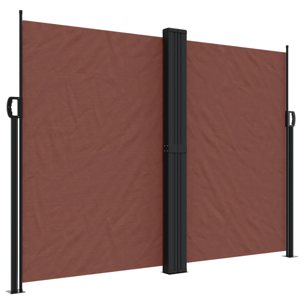 Windscherm uittrekbaar 180x1000 cm bruin is nu te koop bij PeponiXL, paradijselijk wonen!