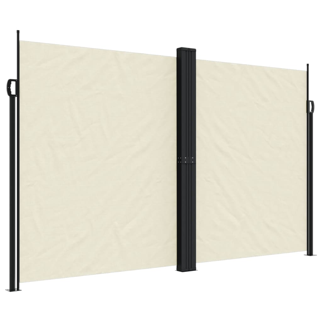 Windscherm uittrekbaar 200x1000 cm crèmekleurig is nu te koop bij PeponiXL, paradijselijk wonen!