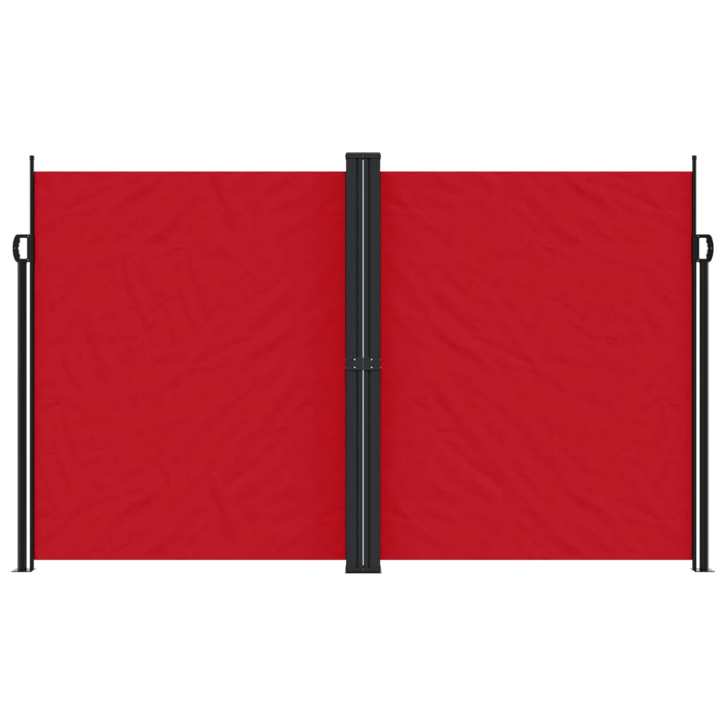 Windscherm uittrekbaar 200x1000 cm rood is nu te koop bij PeponiXL, paradijselijk wonen!