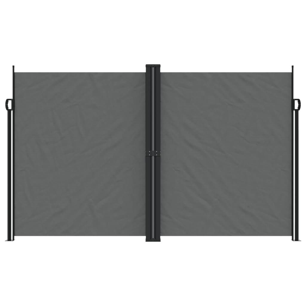 Windscherm uittrekbaar 200x1000 cm antracietkleurig is nu te koop bij PeponiXL, paradijselijk wonen!