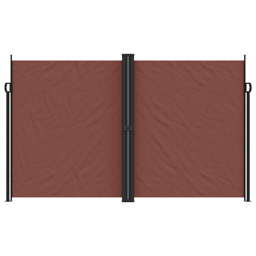 Windscherm uittrekbaar 200x1000 cm bruin is nu te koop bij PeponiXL, paradijselijk wonen!