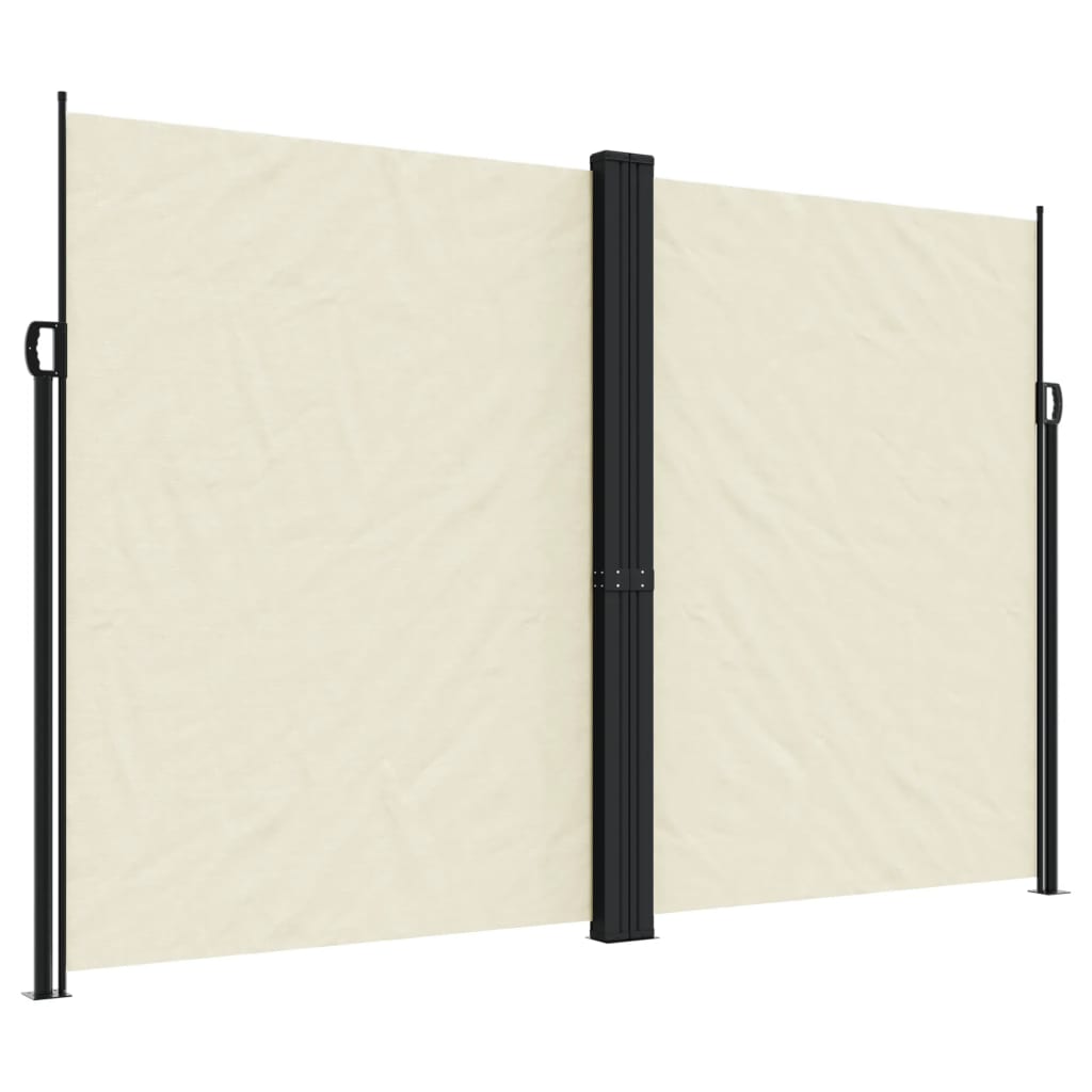 Windscherm uittrekbaar 220x1000 cm crèmekleurig is nu te koop bij PeponiXL, paradijselijk wonen!