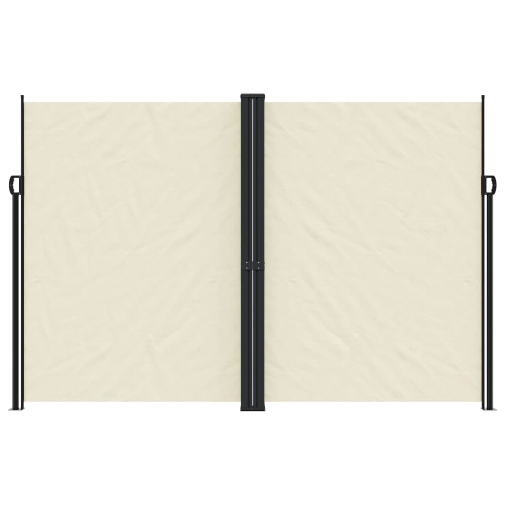 Windscherm uittrekbaar 220x1000 cm crèmekleurig is nu te koop bij PeponiXL, paradijselijk wonen!
