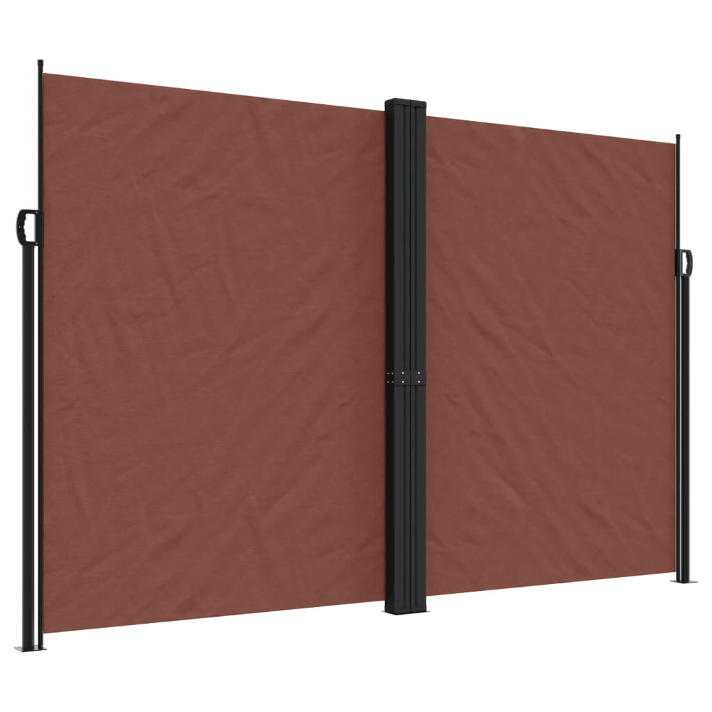 Windscherm uittrekbaar 220x1000 cm bruin is nu te koop bij PeponiXL, paradijselijk wonen!