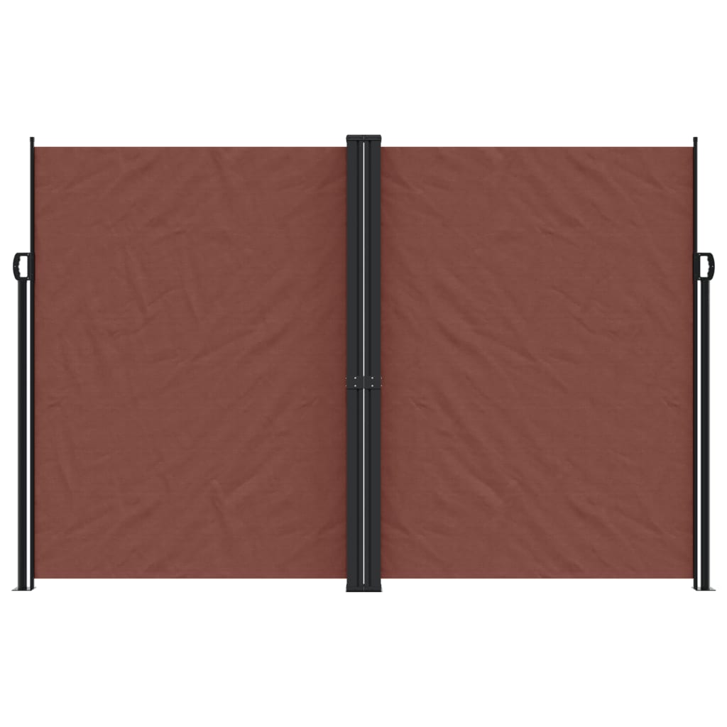 Windscherm uittrekbaar 220x1000 cm bruin is nu te koop bij PeponiXL, paradijselijk wonen!