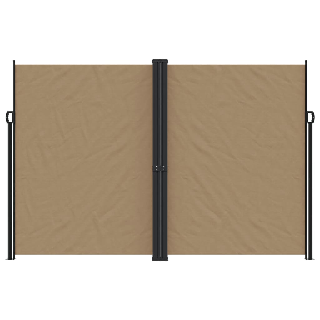 Windscherm uittrekbaar 220x1000 cm taupe is nu te koop bij PeponiXL, paradijselijk wonen!