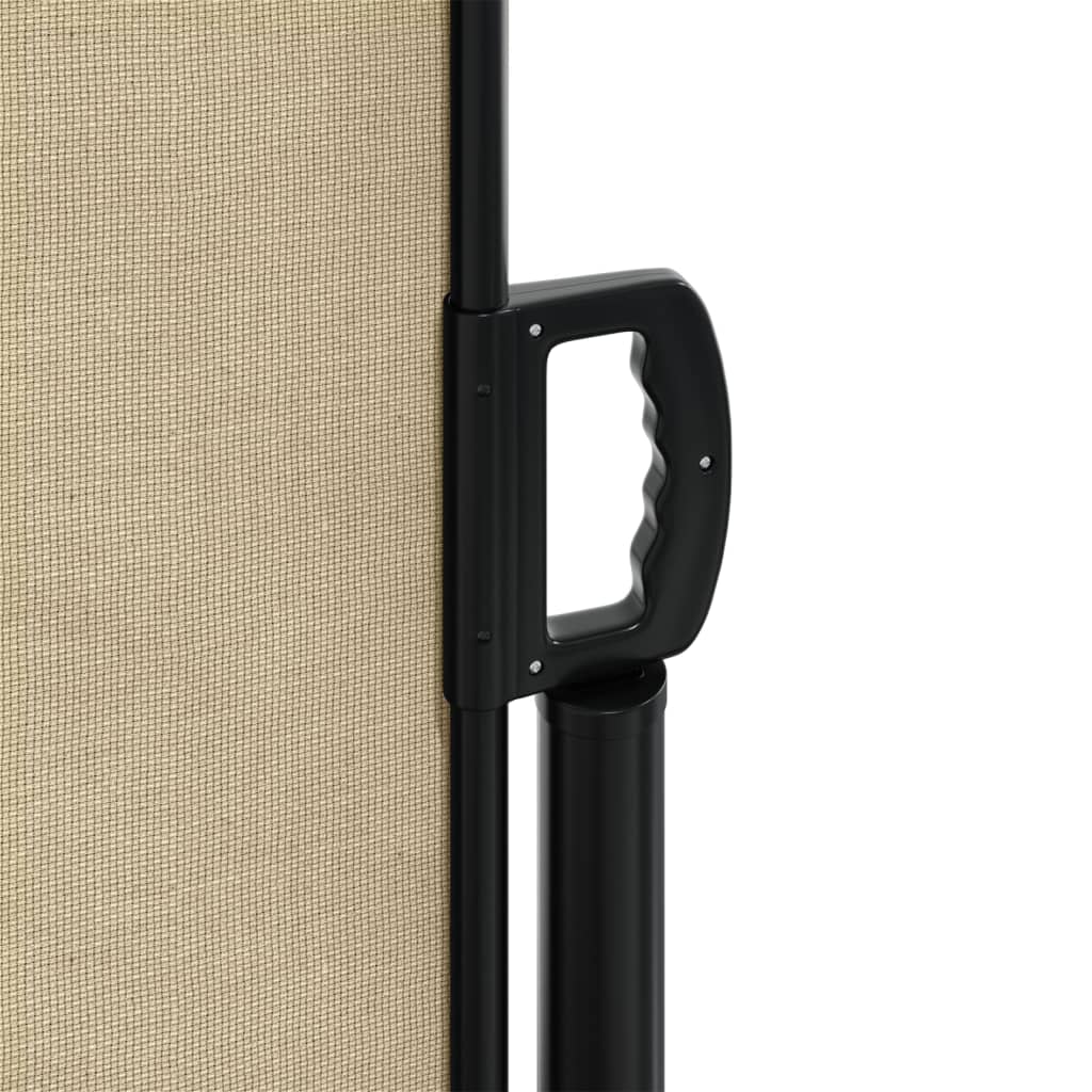Windscherm uittrekbaar 120x1200 cm beige is nu te koop bij PeponiXL, paradijselijk wonen!