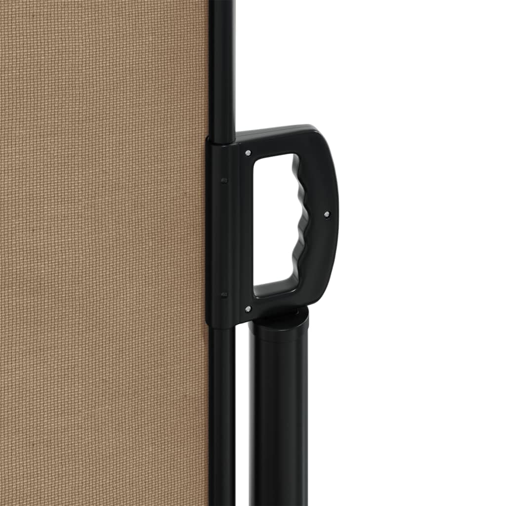Windscherm uittrekbaar 120x1200 cm taupe is nu te koop bij PeponiXL, paradijselijk wonen!