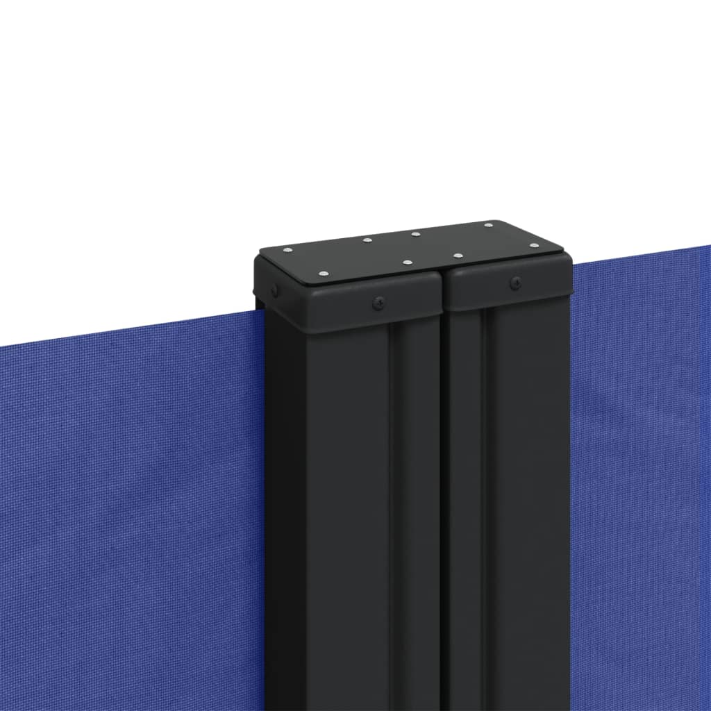 Windscherm uittrekbaar 140x1200 cm blauw is nu te koop bij PeponiXL, paradijselijk wonen!