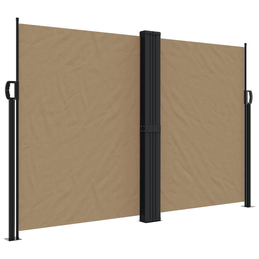 Windscherm uittrekbaar 160x1200 cm taupe is nu te koop bij PeponiXL, paradijselijk wonen!