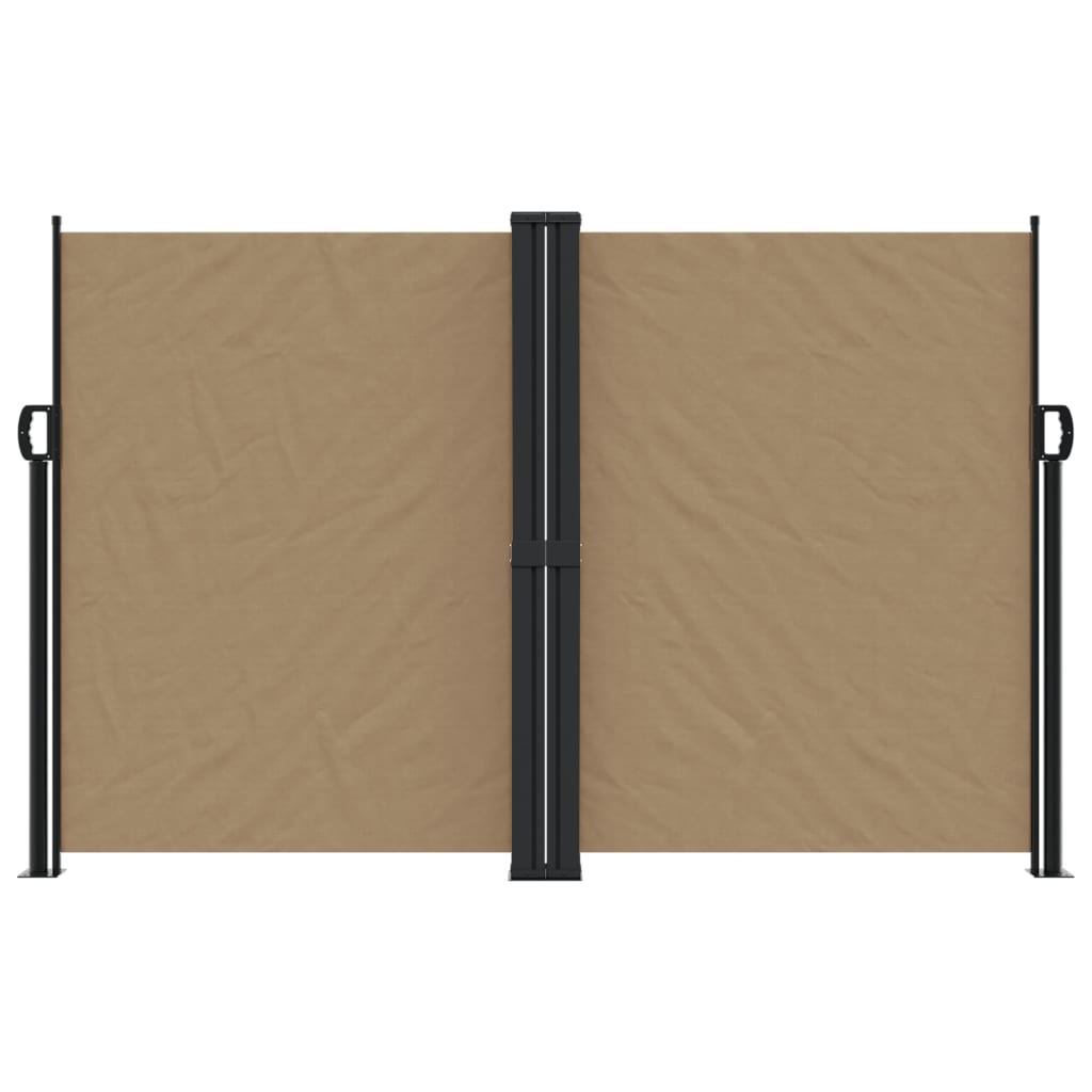 Windscherm uittrekbaar 160x1200 cm taupe is nu te koop bij PeponiXL, paradijselijk wonen!