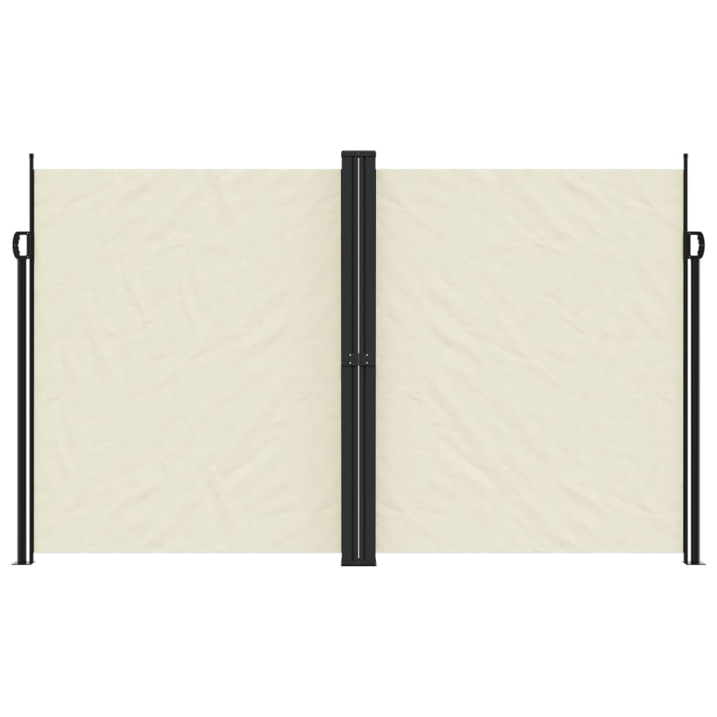 Tuinscherm uittrekbaar 200x1200 cm crèmekleurig is nu te koop bij PeponiXL, paradijselijk wonen!