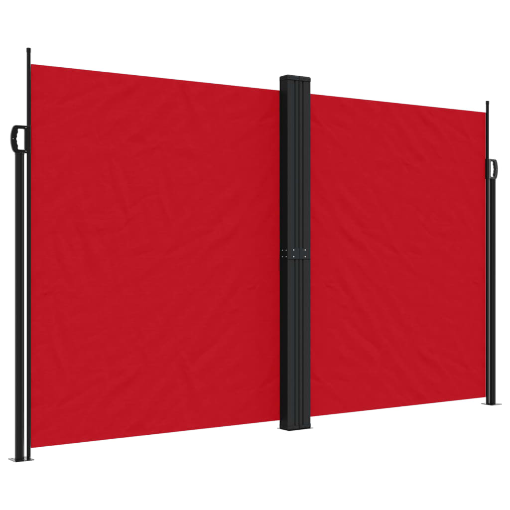 Tuinscherm uittrekbaar 200x1200 cm rood is nu te koop bij PeponiXL, paradijselijk wonen!