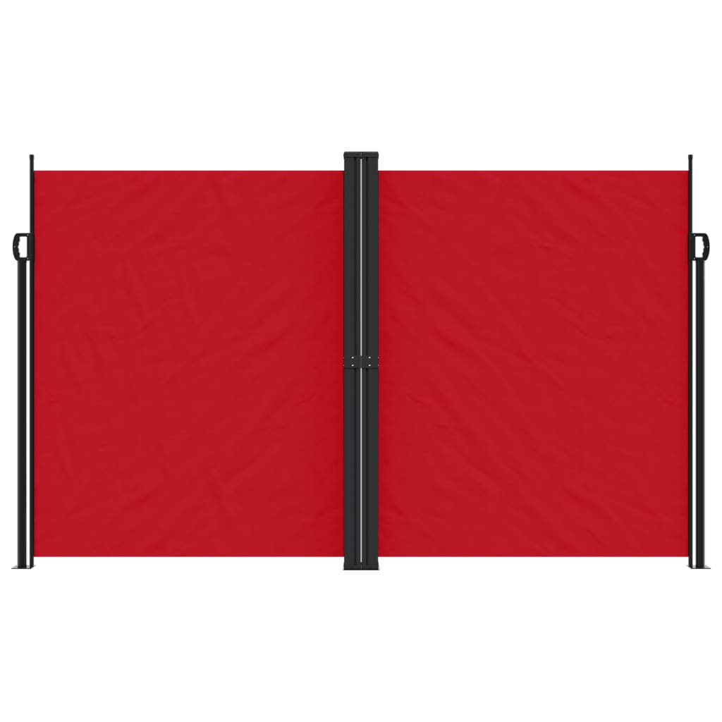 Tuinscherm uittrekbaar 200x1200 cm rood is nu te koop bij PeponiXL, paradijselijk wonen!