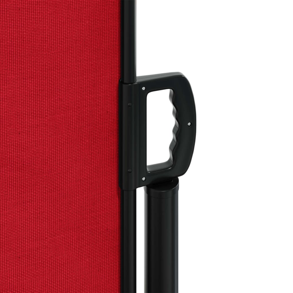Tuinscherm uittrekbaar 220x1200 cm rood is nu te koop bij PeponiXL, paradijselijk wonen!