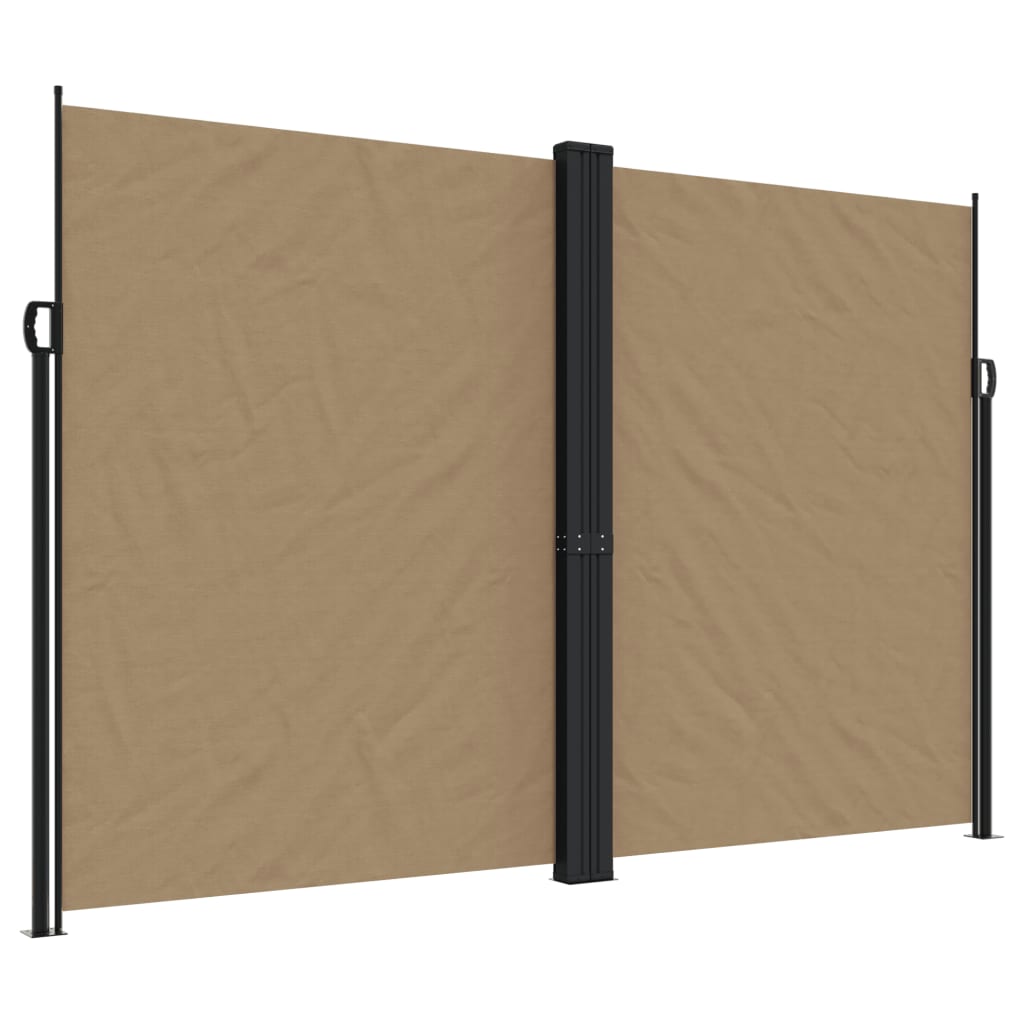 Windscherm uittrekbaar 220x1200 cm taupe is nu te koop bij PeponiXL, paradijselijk wonen!