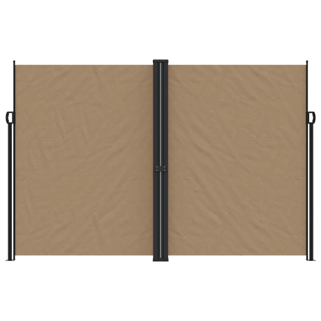 Windscherm uittrekbaar 220x1200 cm taupe is nu te koop bij PeponiXL, paradijselijk wonen!