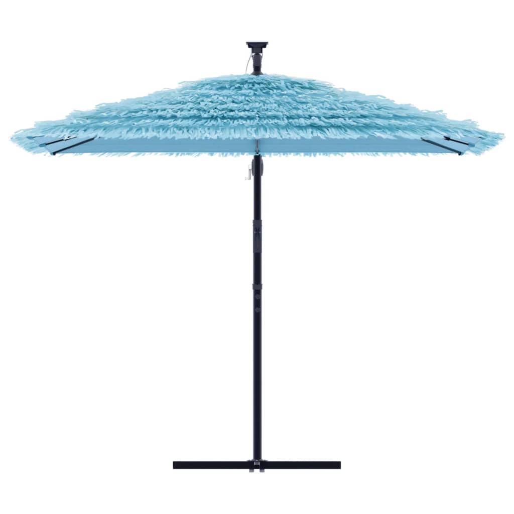 Parasol met stalen paal 269x269x235 cm blauw is nu te koop bij PeponiXL, paradijselijk wonen!