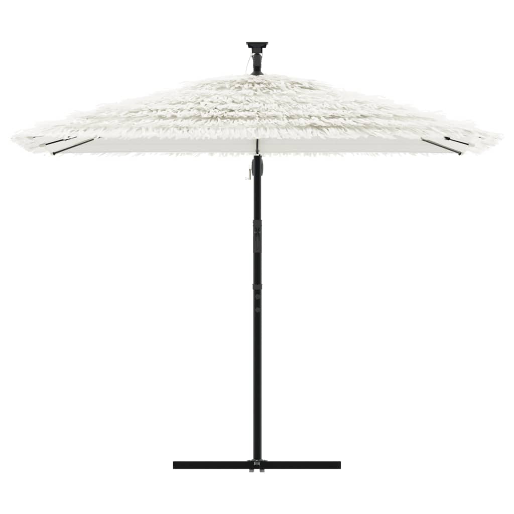 Parasol met stalen paal 269x269x235 cm wit is nu te koop bij PeponiXL, paradijselijk wonen!