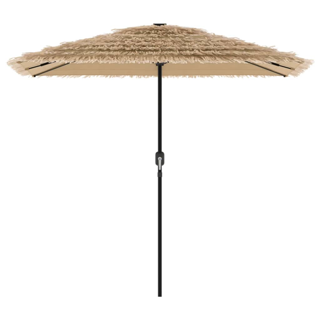 Parasol met stalen paal 248x248x248 cm bruin is nu te koop bij PeponiXL, paradijselijk wonen!