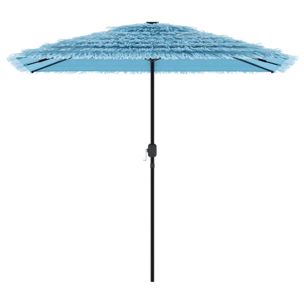 Parasol met stalen paal 248x248x248 cm blauw is nu te koop bij PeponiXL, paradijselijk wonen!