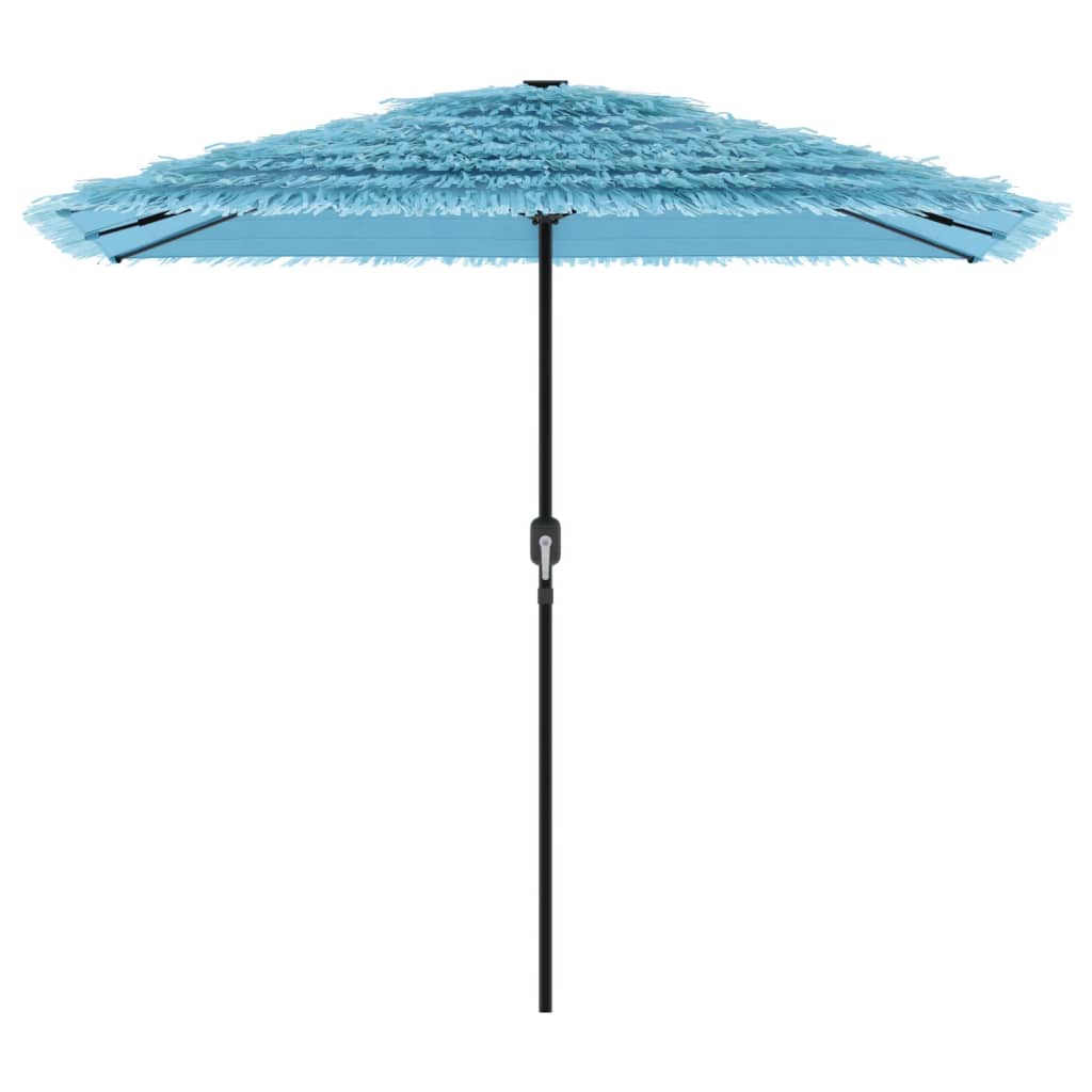Parasol met stalen paal 248x248x248 cm blauw is nu te koop bij PeponiXL, paradijselijk wonen!