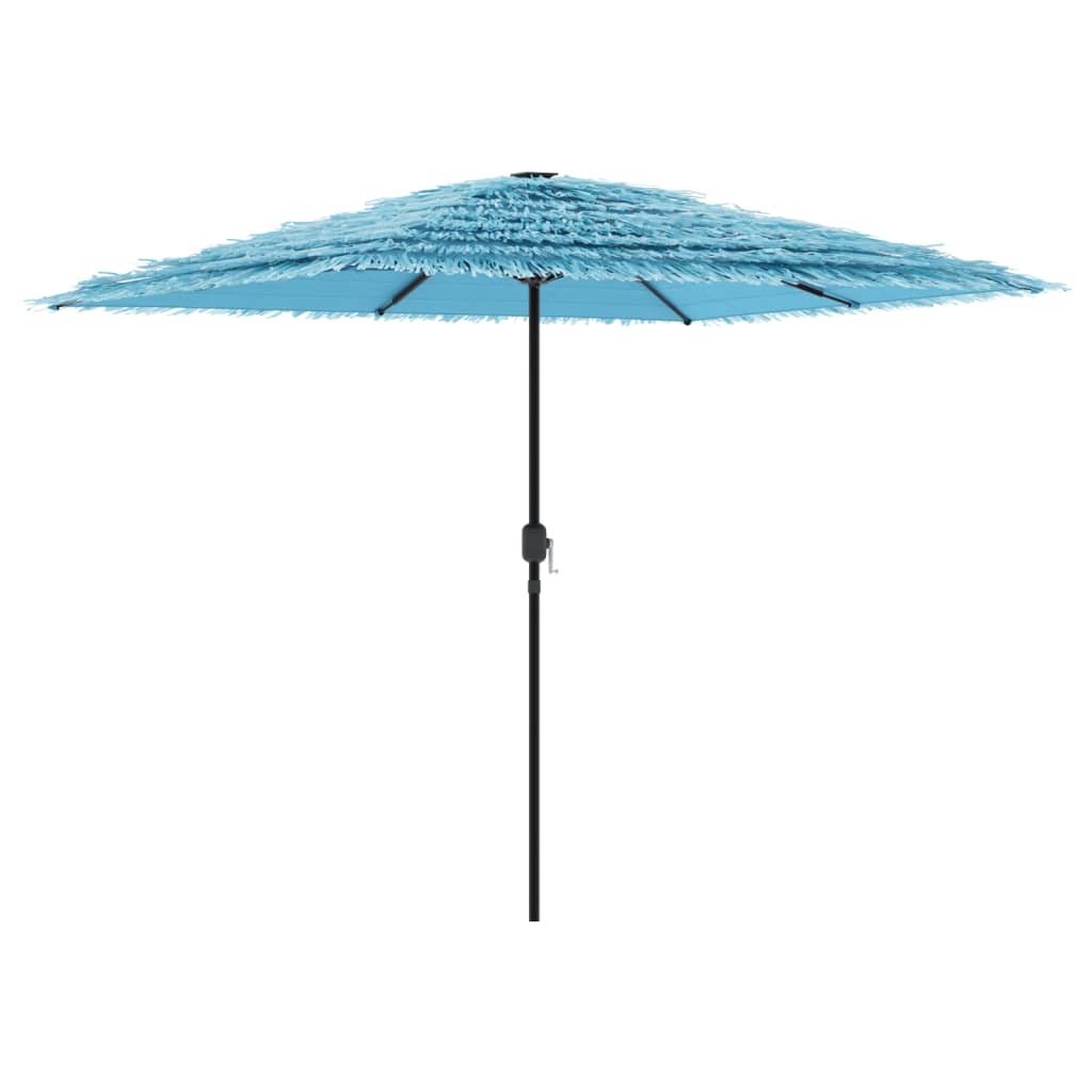 Parasol met stalen paal 248x248x248 cm blauw is nu te koop bij PeponiXL, paradijselijk wonen!