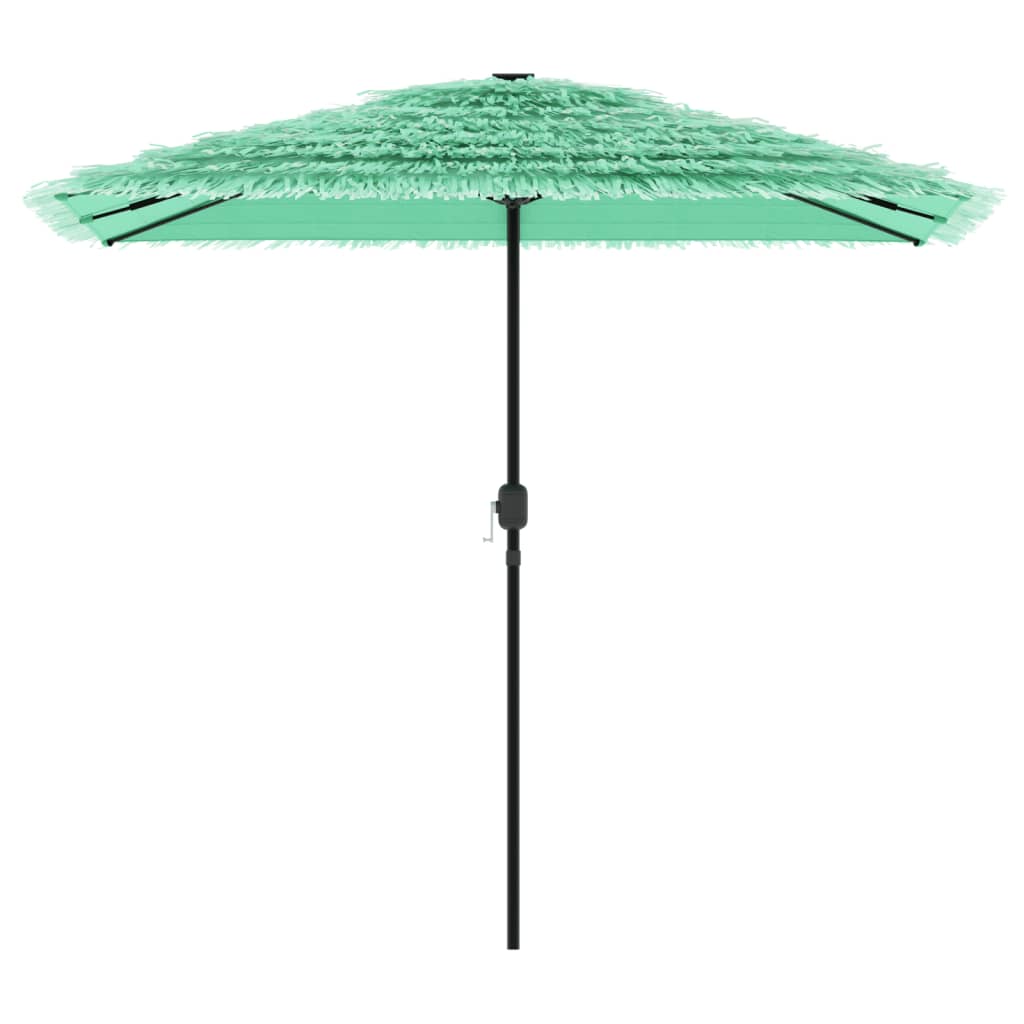Parasol met stalen paal 248x248x248 cm groen is nu te koop bij PeponiXL, paradijselijk wonen!